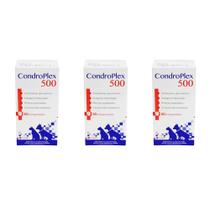 Combo 3 Unidades CondroPlex 500 60 comp suplemento Cães e Gatos - Avert Combo 3 Unidades CondroPlex 500 60 comp suplemento Cães e Gatos - Avert