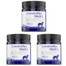 Combo 3 Unidades Condroplex Sticks 45 Sticks Cães Raças Pequenas 315 g Avert