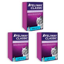 Combo 3 unidades Feliway Classic Refil para Difusor - 48 ml