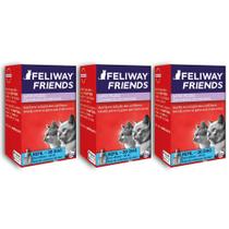 Combo 3 unidades Feliway Friends Refil para Difusor - 48 ml Combo 3 unidades Feliway Friends Refil para Difusor - 48 ml