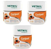 Combo 3 Unidades Geripet Mastigaveis 30 com Cães e Gatos