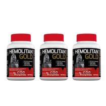 Combo 3 unidades Hemolitan Gold - 30 Comprimidos Combo 3 unidades Hemolitan Gold - 30 Comprimidos
