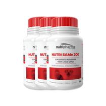 Combo 3 Unidades Nutri Same 200 30 Comprimidos - Nutripharme Combo 3 Unidades Nutri Same 200 30 Comprimidos - Nutripharme