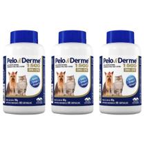 Combo 3 Unidades Pelo E Derme 1500 Mg - 60 Comprimidos