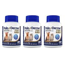 Combo 3 Unidades Pelo E Derme 750 Mg - 60 Comprimidos