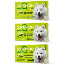 Combo 3 Unidades Queranon LB 30kg 30 comprimidos Cães - Avert