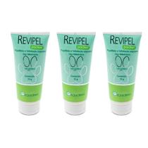 Combo 3 unidades Revipel Creme Hidratante Agener União - 70 g