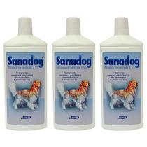 Combo 3 unidades Sanadog Shampoo - 500 ml