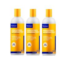 Combo 3 unidades Shampoo Dermatólogico Virbac Peroxydex Spherulites - 500 ml