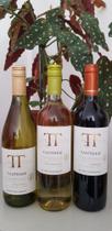 Combo 3 Vinhos Chilenos Tantehue - Chardonnay, Sauvignon Blanc e Carménère