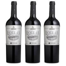 Combo 3 X Vinho Miolo Lote 43 750ml Combo 3 X Vinho Miolo Lote 43 750ml
