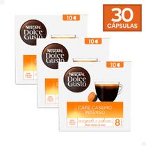 Combo 30 Cápsulas Café Caseiro Intenso Dolce Gusto