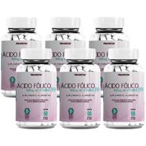 Combo 360 Cápsulas Ácido Fólico 1000mcg Vitamina B9 Gestante