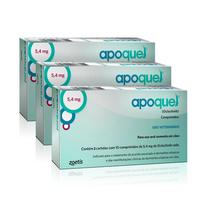 Combo 3cx Apoquel 5,4mg 20 Comprimidos Dermatológico para Cães Zoetis Combo 3cx Apoquel 5,4mg 20 Comprimidos Dermatológico para Cães Zoetis
