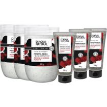 Combo 3un creme pimenta negra 650g e 3un gel termoativo 200g