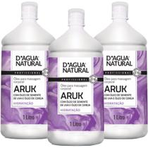 Combo 3un óleo massagem semente uva cereja 1lt dagua natural - DÁgua Natural