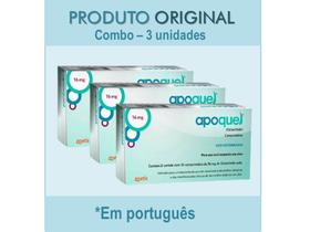 Combo 3x Apoquel Dermatológico Zoetis 16mg