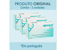 Combo 3x Apoquel Dermatológico Zoetis 3,6mg Combo 3x Apoquel Dermatológico Zoetis 3,6mg