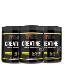 COMBO 3x Creatina Universal 200g