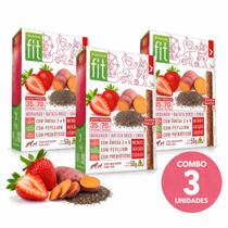 Combo 3x fit spin morango batata doce chia 50g