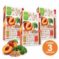 Combo 3x fit spin pessego brocolis grao de bico 50g