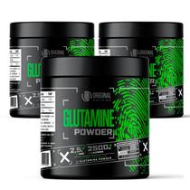 Combo 3x Glutamina Powder 100g - Original Nutrition