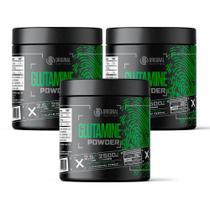 Combo 3x Glutamina Powder 100g - Original Nutrition