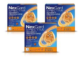 Combo 3x Nexgard Spectra PP - 2-3,5Kg - 1 Comprimido