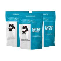 Combo 3x Super Whey Refil 900g - Max Titanium