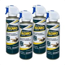 Combo 4 Alcance Inseticida Aerosol Haxea - 200ml
