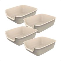 Combo 4 Bandeja Jumbox Pet Injet - Nude