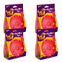 Combo 4 Bola Cravo 95 TR Mypetone - Vermelho Combo 4 Bola Cravo 95 TR Mypetone - Vermelho