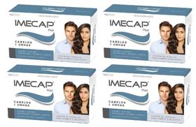 Combo 4 caixas Imecap Hair Cabelos e Unhas 60 Capsulas - Farmoquimica