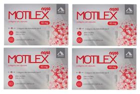 Combo 4 caixas Motilex 60 Capsulas ( Colágeno não hidrolisado tipo II ) - Apsen