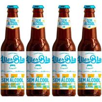 Combo 4 Cerveja Alles Blau Sem Álcool Long Neck 355Ml