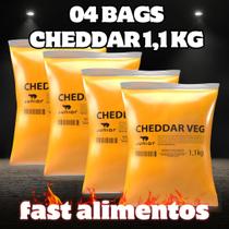 Combo 4 cheddar vegano bag 1.1 kg