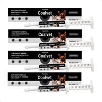 Combo 4 Coalvet Pearson Suplemento Mineral - Seringa 14g Combo 4 Coalvet Pearson Suplemento Mineral - Seringa 14g