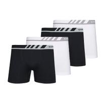 Combo 4 cueca kids microfibra infantil lupo sem costura