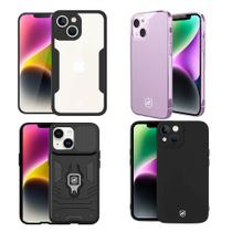 Combo 4 em 1 - Capas para iPhone 14 Plus - Gshield