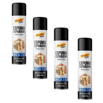 Combo 4 espuma de poliuretano 320g mundial prime - 500ml Combo 4 espuma de poliuretano 320g mundial prime - 500ml