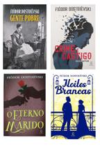 Combo 4 Livros Físicos Fiodor Dostoiéviski Crime e Castigo - Ciranda Cultural