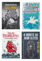 Combo 4 Livros Literatura Russa Tolstói Pushkin Grin Fiódor - Ciranda Cultural