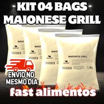 Combo 4 maionese grill 1.100 kg bag junior - 4 unidades