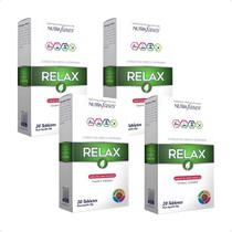 Combo 4 Nutrafases Relax Suplemento Alimentar para Cães - 20 Tabletes
