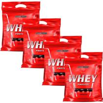 Combo 4 - Nutri Whey Protein - Refil Chocolate 907g - Integralmédica - Integral Médica