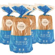 COMBO 4 Pães zero açúcar, 420g, sem glúten, sem leite/lactose, vegano, de baixo valor calórico.