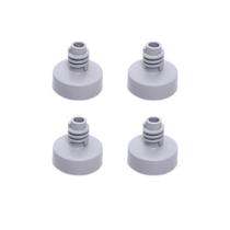 Combo 4 Pés Niveladores para Máquina de Lavar Brastemp - CJ_W10827960_4