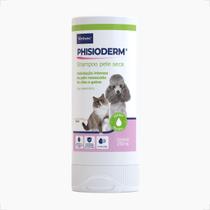 Combo 4 Phisioderm Shampoo Pele Seca Virbac - 250mL Combo 4 Phisioderm Shampoo Pele Seca Virbac - 250mL