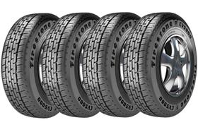 Combo 4 Pneus 195/75r16c 107/105r Cv5000 Firestone