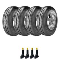 Combo 4 Pneus Astra C4 Idea Civic 205/55r16 91v Tubeless F700 Firestone + Bico Valvula Tr414